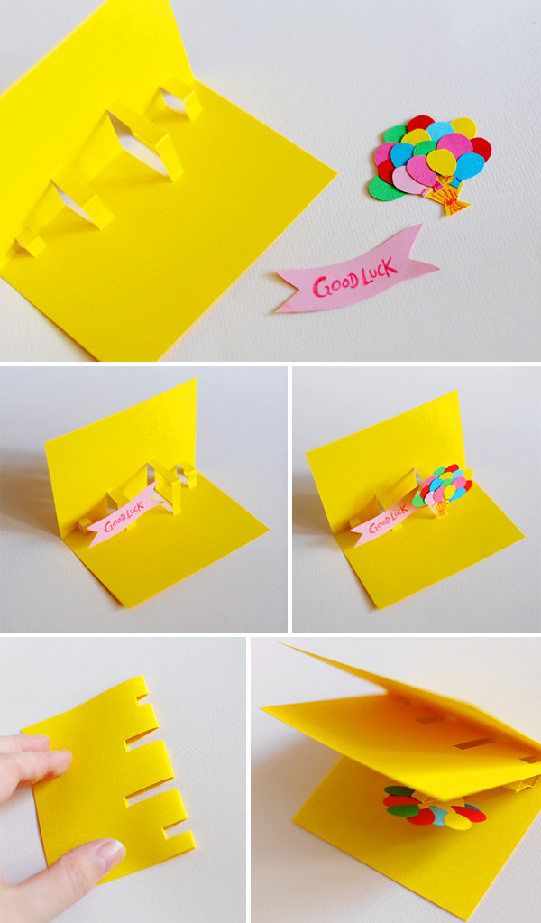 How To Make A Pop Up Birthday Card
 DIY Pop Up Cards