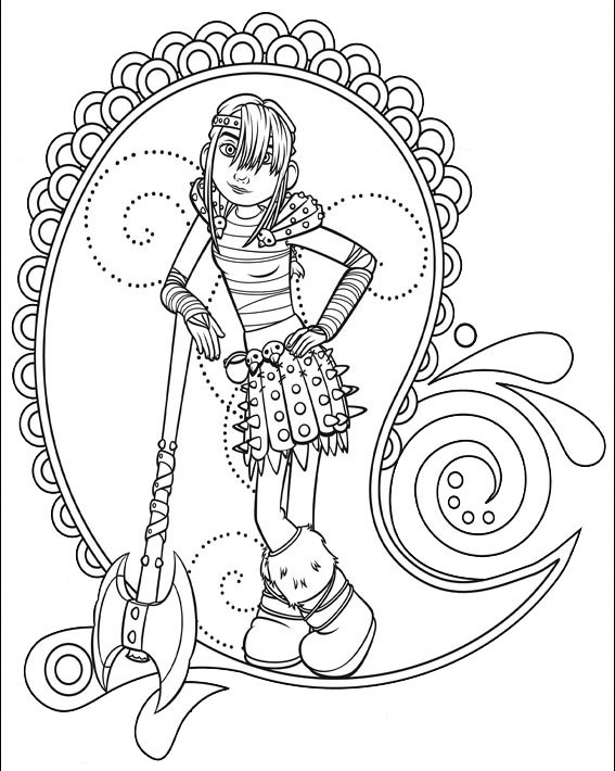 How To Train Your Dragon Coloring Pages
 How To Train Your Dragon Color Pages