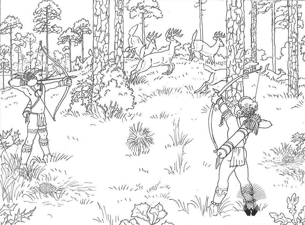 Hunting Coloring Pages
 Free Printable Hunting Coloring Pages For Kids