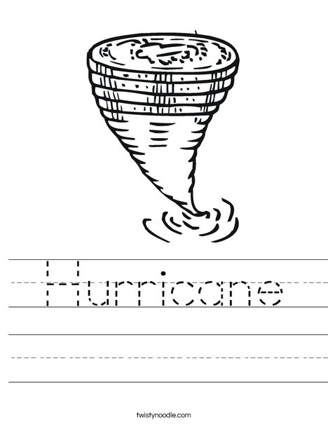 Hurricane Coloring Pages
 All Worksheets Hurricane Worksheets Printable