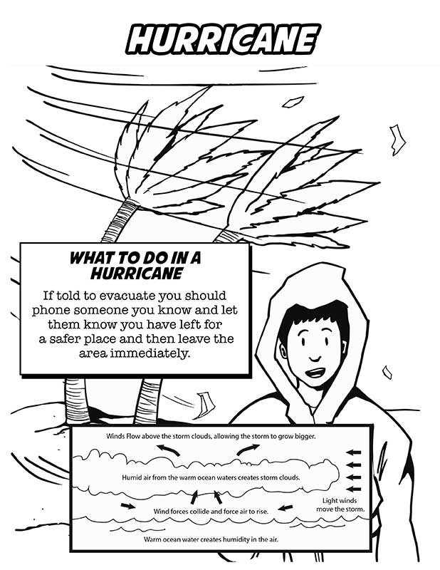 Hurricane Coloring Pages
 Hurricane Coloring Pages For Kids Printable Hurricane