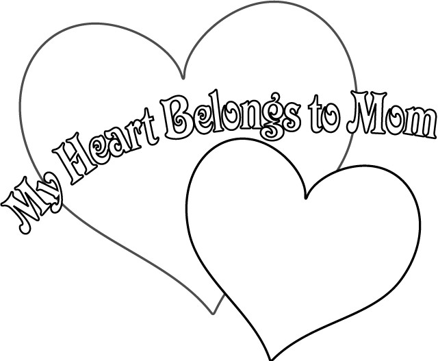 I Love You Mom Coloring Pages
 I Love You Mom Coloring Pages