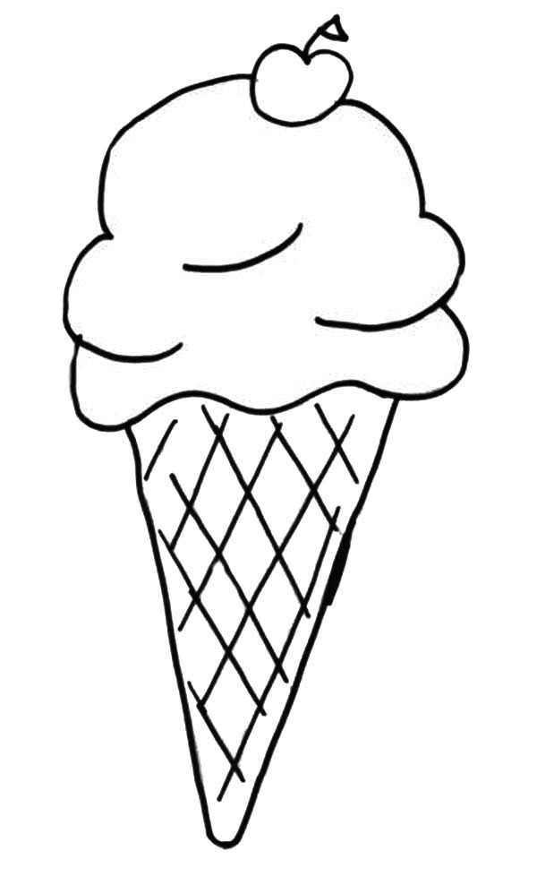 Ice Cream Cones Coloring Pages
 Ice Cream Coloring Pages To Print grig3