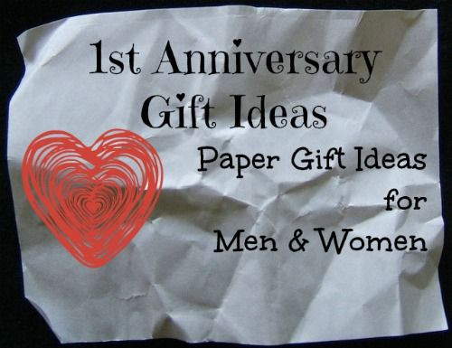 Ideas For First Anniversary Gift
 First Year Anniversary Gift Ideas