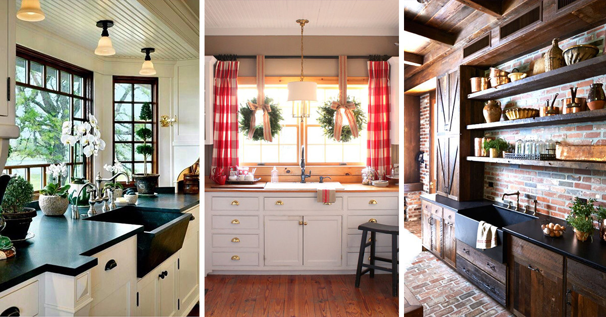 Best ideas about Ideas For Kitchen Decorations
. Save or Pin 23 Best Rustic Country Kitchen Design Ideas and Now.