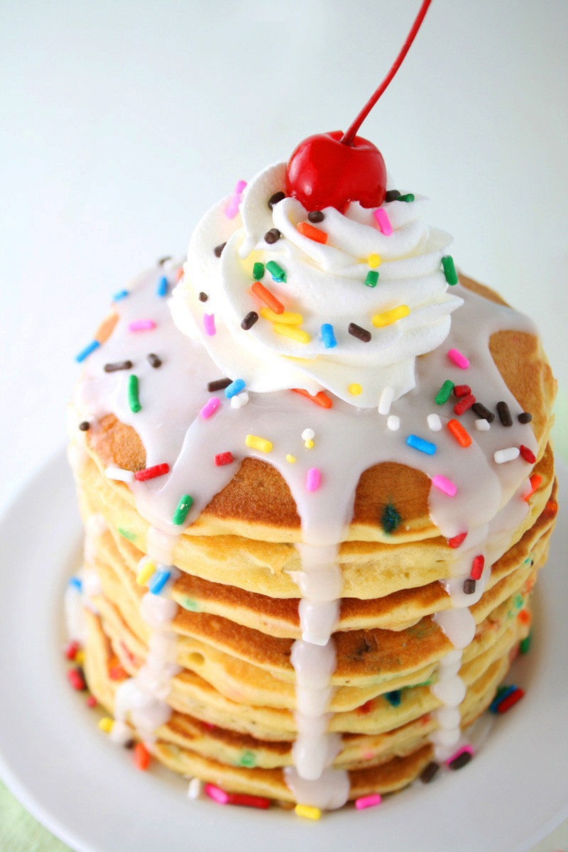Ihop Birthday Cake Pancakes
 Birthday Pancakes Mom Loves Baking