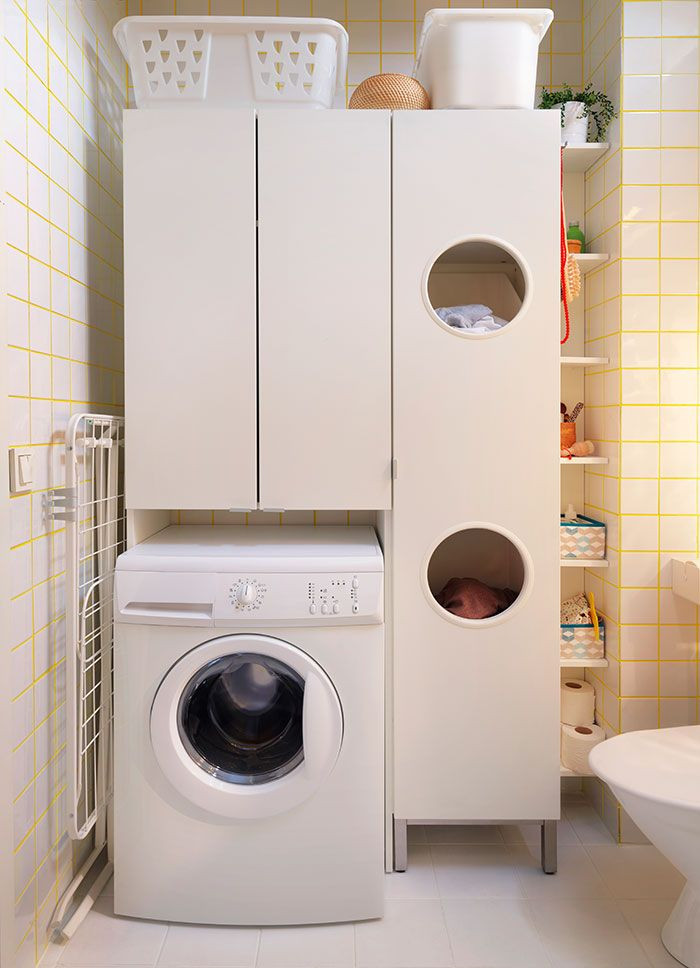 Best ideas about Ikea Laundry Cabinet
. Save or Pin Ikea LILLÅNGEN Laundry cabinet white Now.