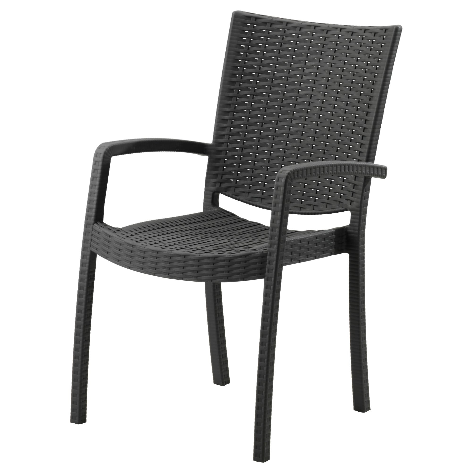 Best ideas about Ikea Outdoor Chairs
. Save or Pin INNAMO Chair with armrests outdoor Dark grey IKEA Now.