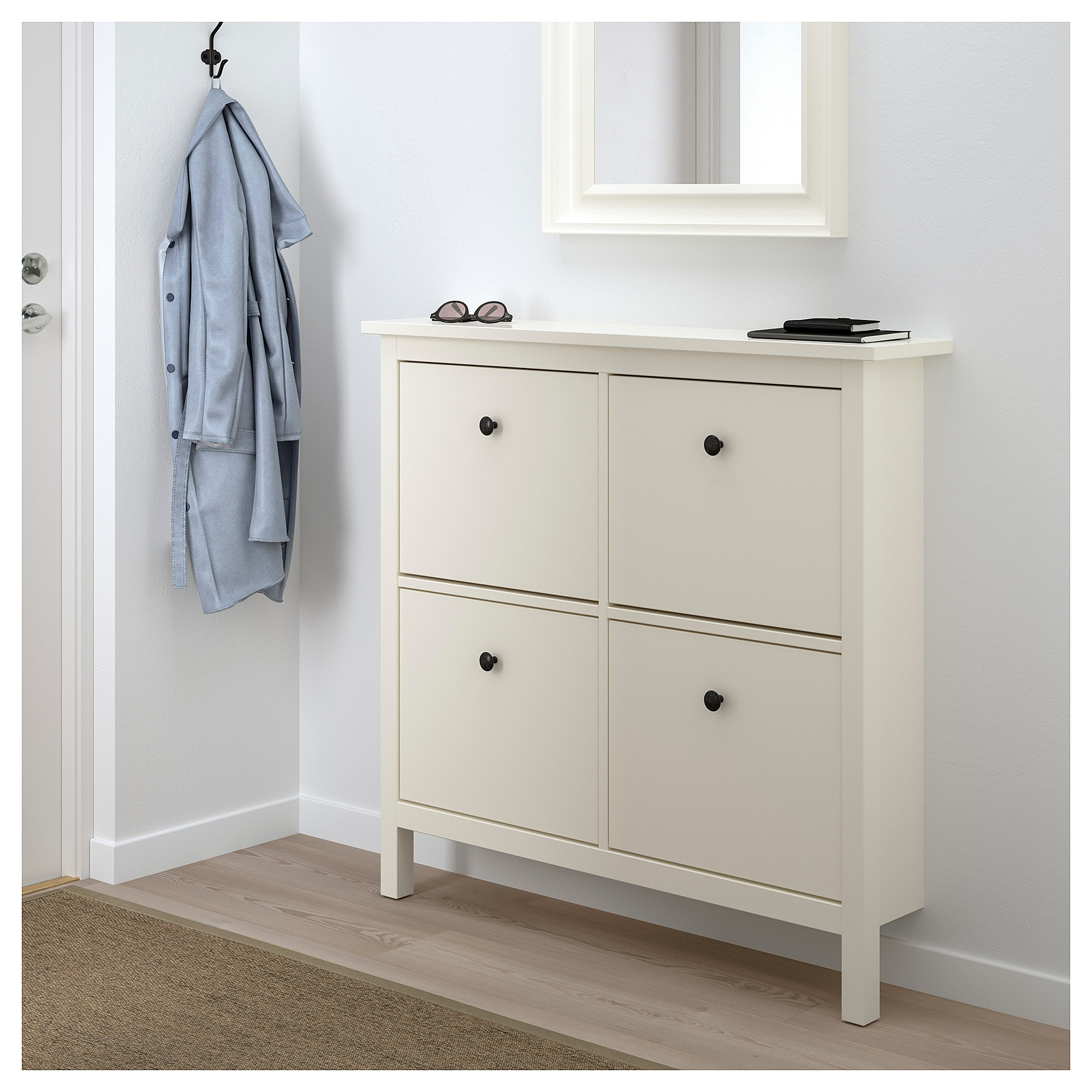 Best ideas about Ikea Shoe Cabinet
. Save or Pin HEMNES Shoe cabinet with 4 partments White 107 x 101 cm Now.