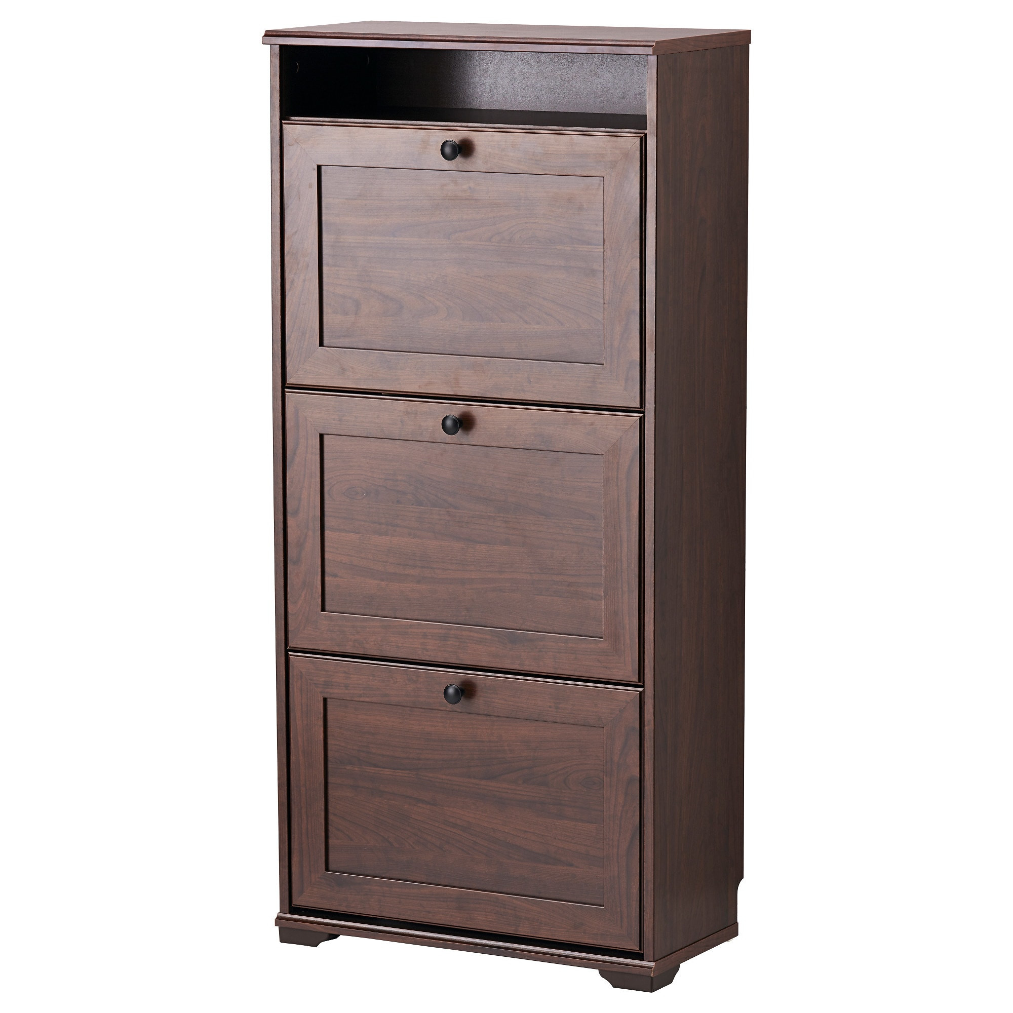 Best ideas about Ikea Shoe Cabinet
. Save or Pin BRUSALI Shoe cabinet with 3 partments Brown 61 x 130 cm Now.