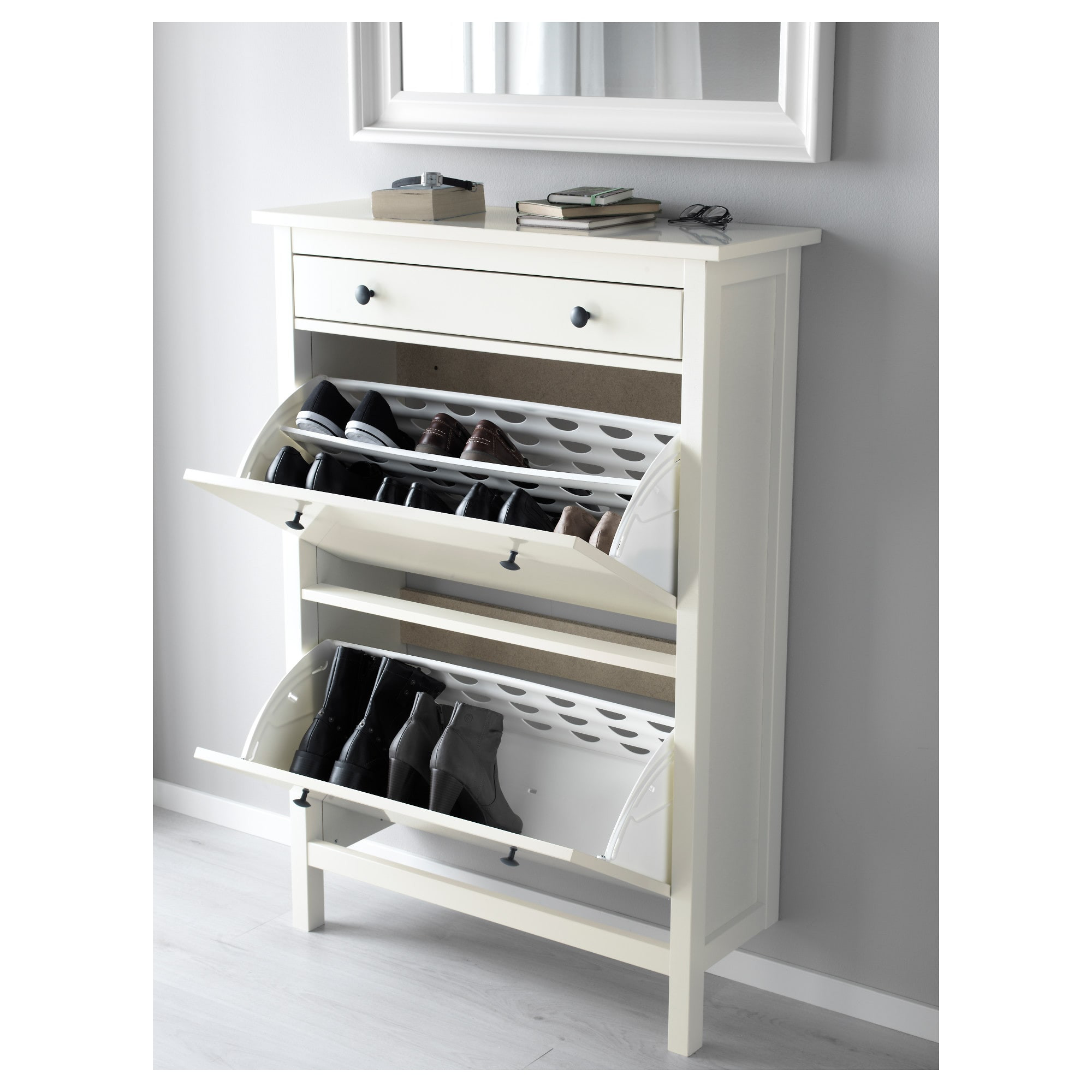 Best ideas about Ikea Shoe Cabinet
. Save or Pin HEMNES Shoe cabinet with 2 partments White 89 x 127 cm Now.