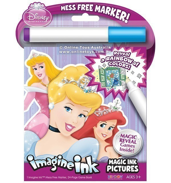 Imagine Ink Coloring Books
 Imagine Ink Colouring Book Disney Princess line
