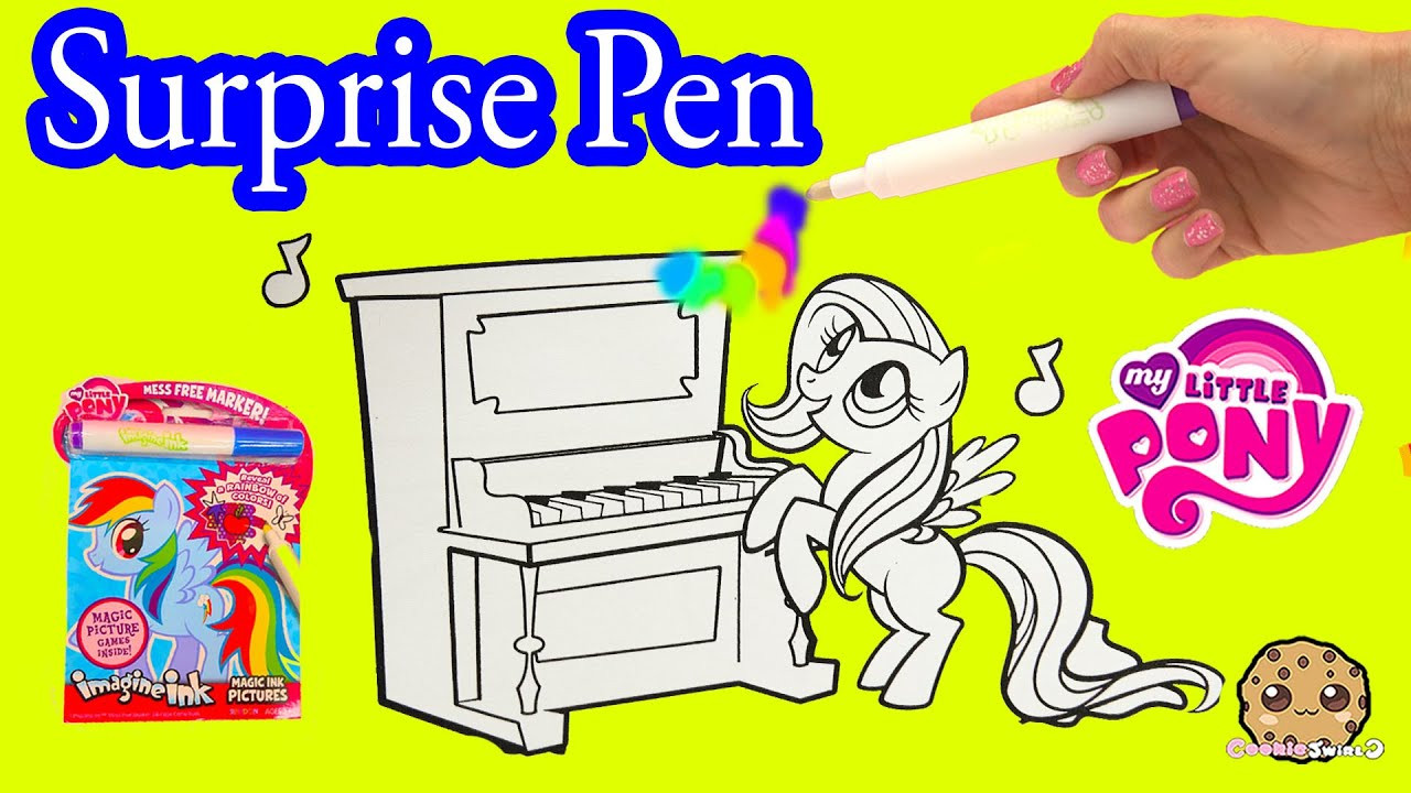 Imagine Ink Coloring Books
 My Little Pony Imagine Rainbow Ink Book with Surprise