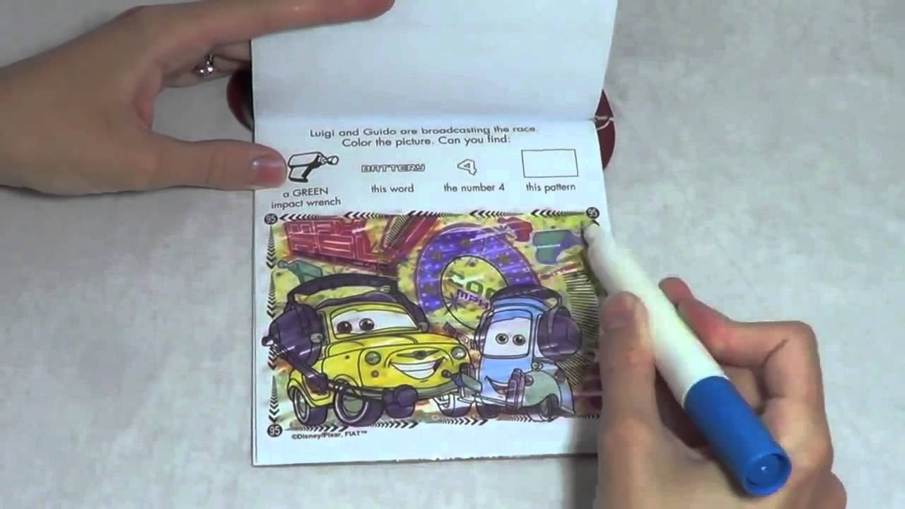 Imagine Ink Coloring Books
 Imagine Ink Disney Pixar Cars Color Changing Coloring Book