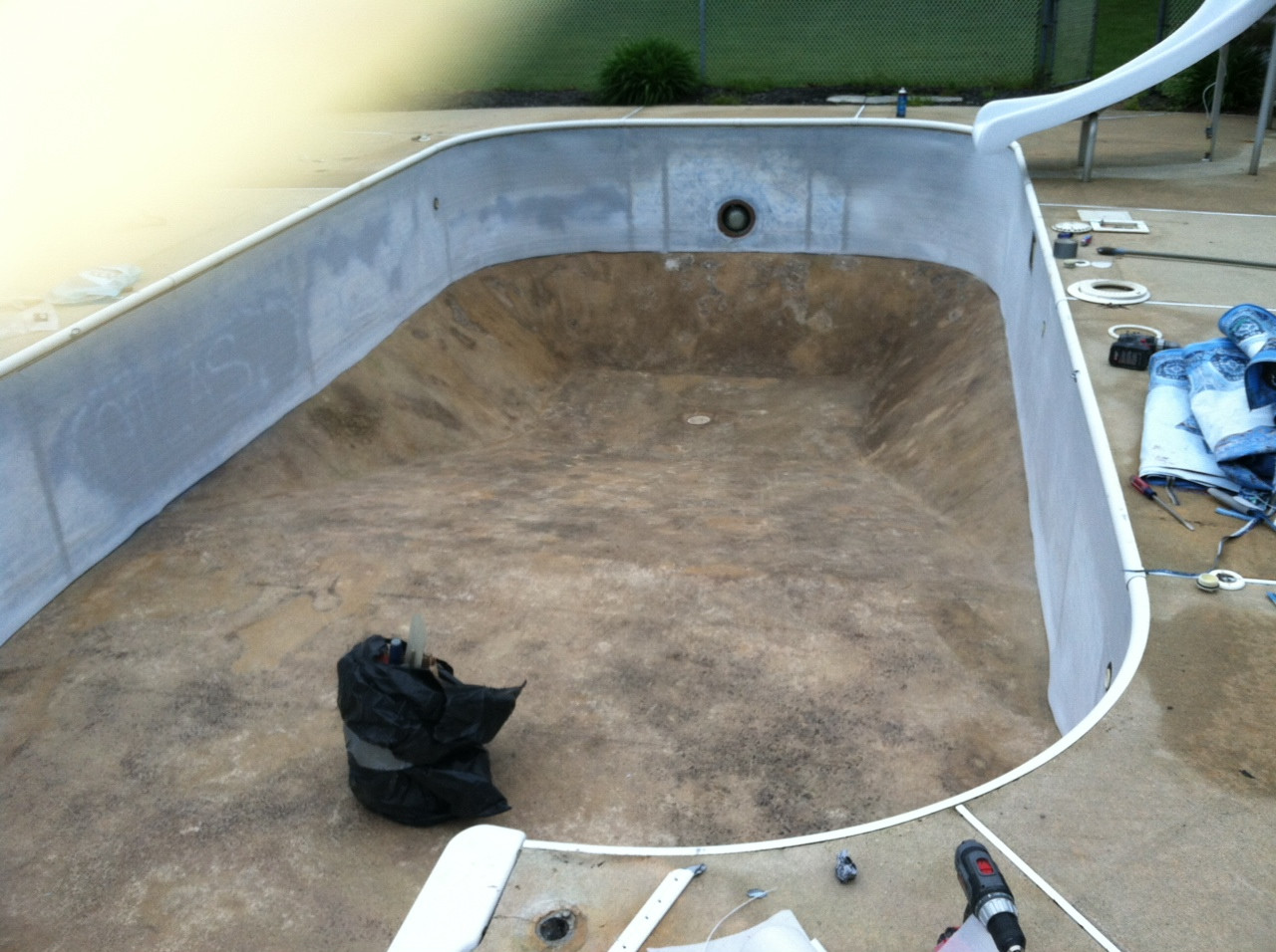 Best ideas about In Ground Pool Liners Replacement
. Save or Pin Inground pool liner replacement DIY Now.