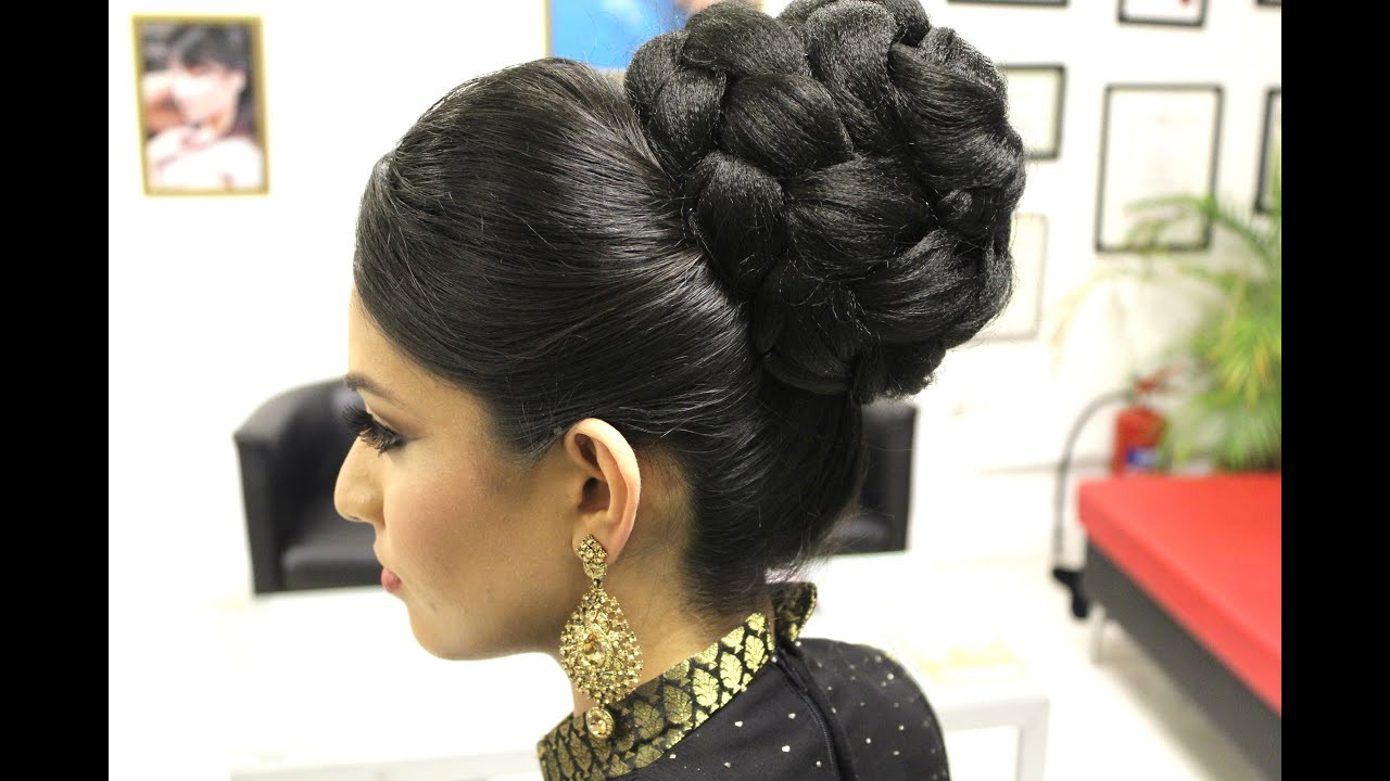 Indian Bun Hairstyles For Long Hair
 Latest Indian Bridal Hair Styles