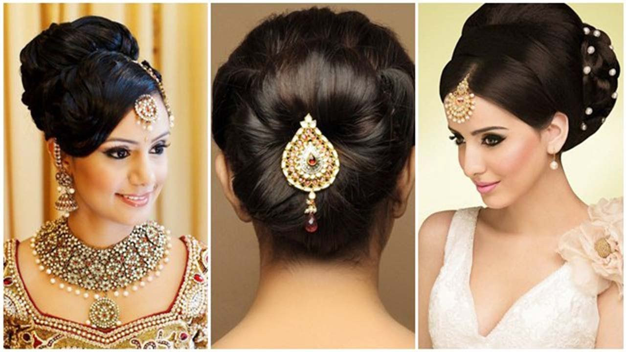 Indian Bun Hairstyles For Long Hair
 Indian bun hairstyles for medium hair