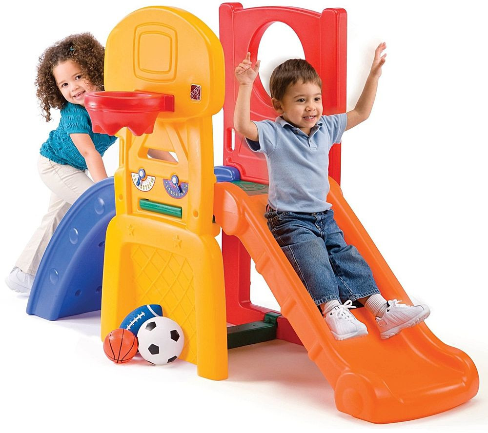 Best ideas about Indoor Baby Slide
. Save or Pin Toddler Slide Playground Kids Basketball Soccer Toy Indoor Now.