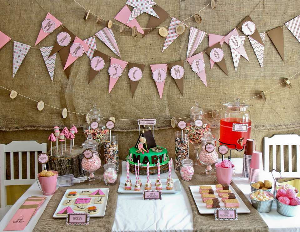 Best ideas about Indoor Birthday Party
. Save or Pin Camping Birthday "Camp Out Indoor Party" Now.