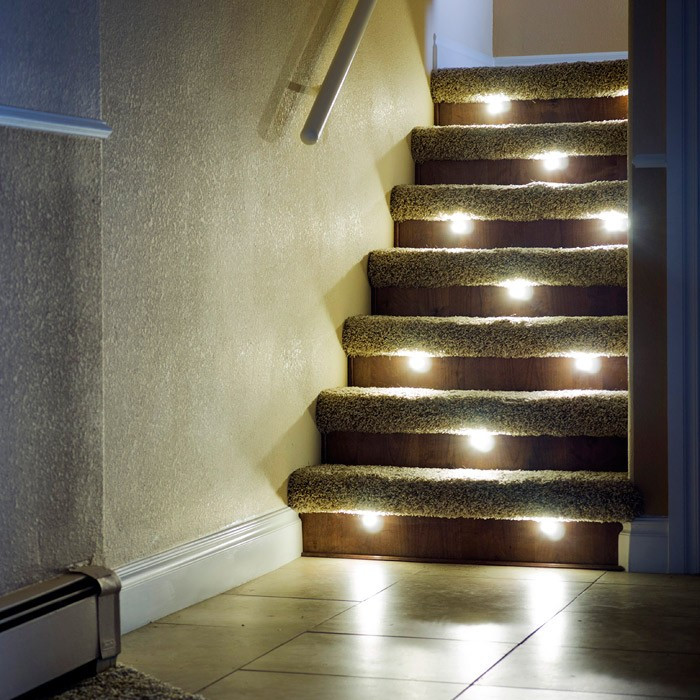 Best ideas about Indoor Stair Lighting
. Save or Pin Indoor LED Recessed Stair Light Kit DEKOR Lighting Now.
