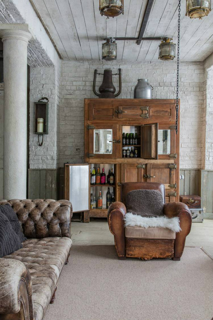 Best ideas about Industrial Living Room
. Save or Pin Get an industrial style home by using exposed brick walls Now.