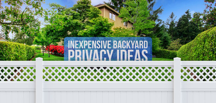Best ideas about Inexpensive Backyard Privacy Ideas
. Save or Pin 7 Inexpensive Backyard Privacy Ideas Now.