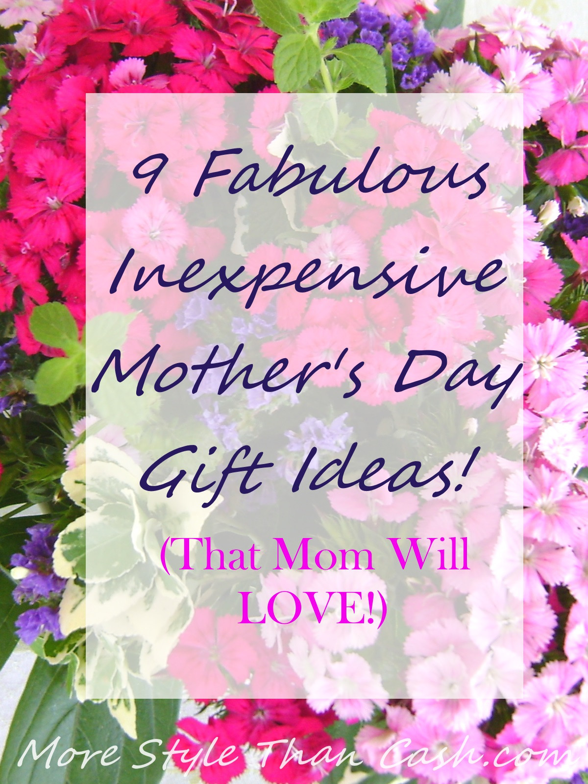 Inexpensive Mother'S Day Gift Ideas
 Longest Lasting Inexpensive Cut Flowers