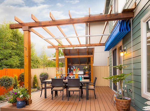 Best ideas about Inexpensive Patio Shade Ideas
. Save or Pin Pergola canopy and pergola covers – patio shade options Now.