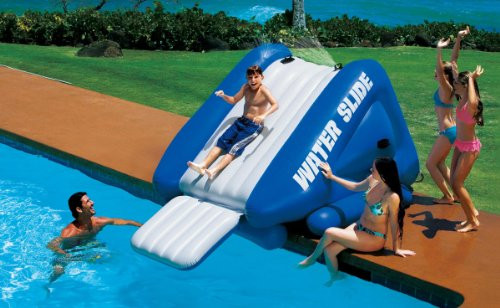 Best ideas about Inflatable Pool Slides For Inground Pools
. Save or Pin Intex Kool Splash Inflatable Swimming Pool Water Slide Now.