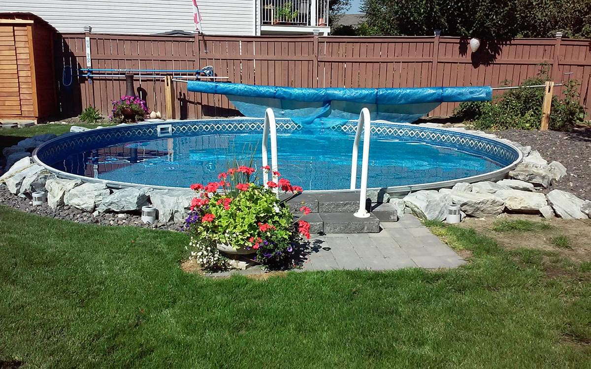 Best ideas about Inground Pool Kits Clearance
. Save or Pin Eternity 15 ft Round Semi Inground P Now.