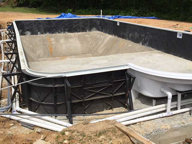 Best ideas about Inground Pool Kits
. Save or Pin Allison Polymer Wall Inground Pool Kit Construction Now.