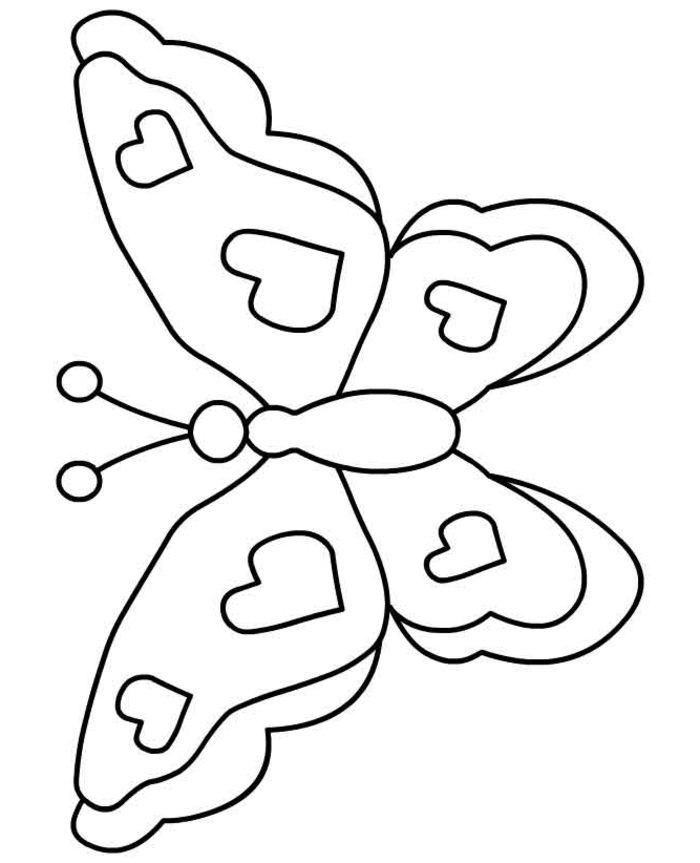 Insect Coloring Pages For Girls
 Butterfly Printables Coloring Home