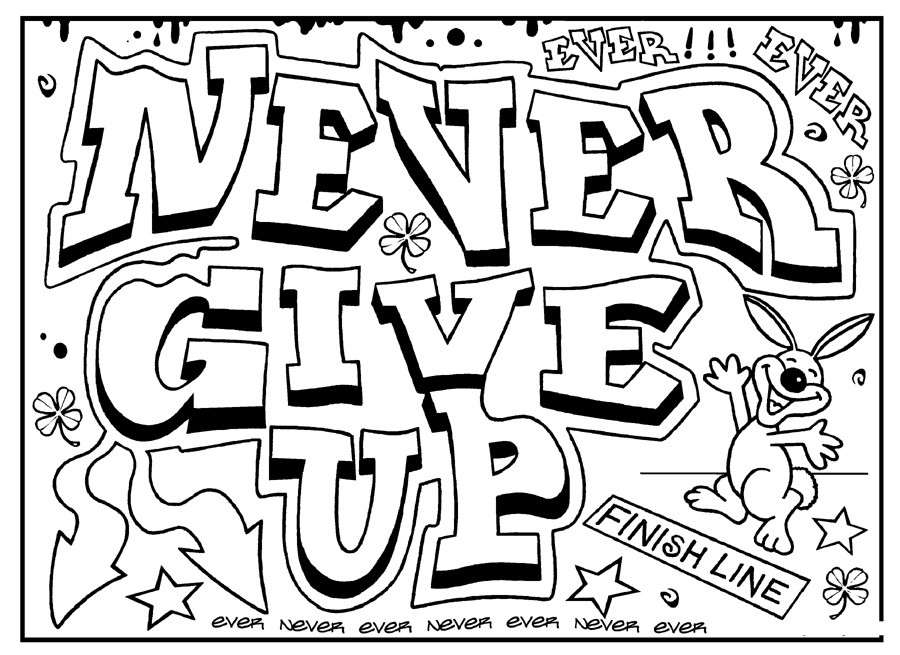 Inspirational Coloring Pages For Kids
 Inspirational Quotes Coloring Pages For Adults