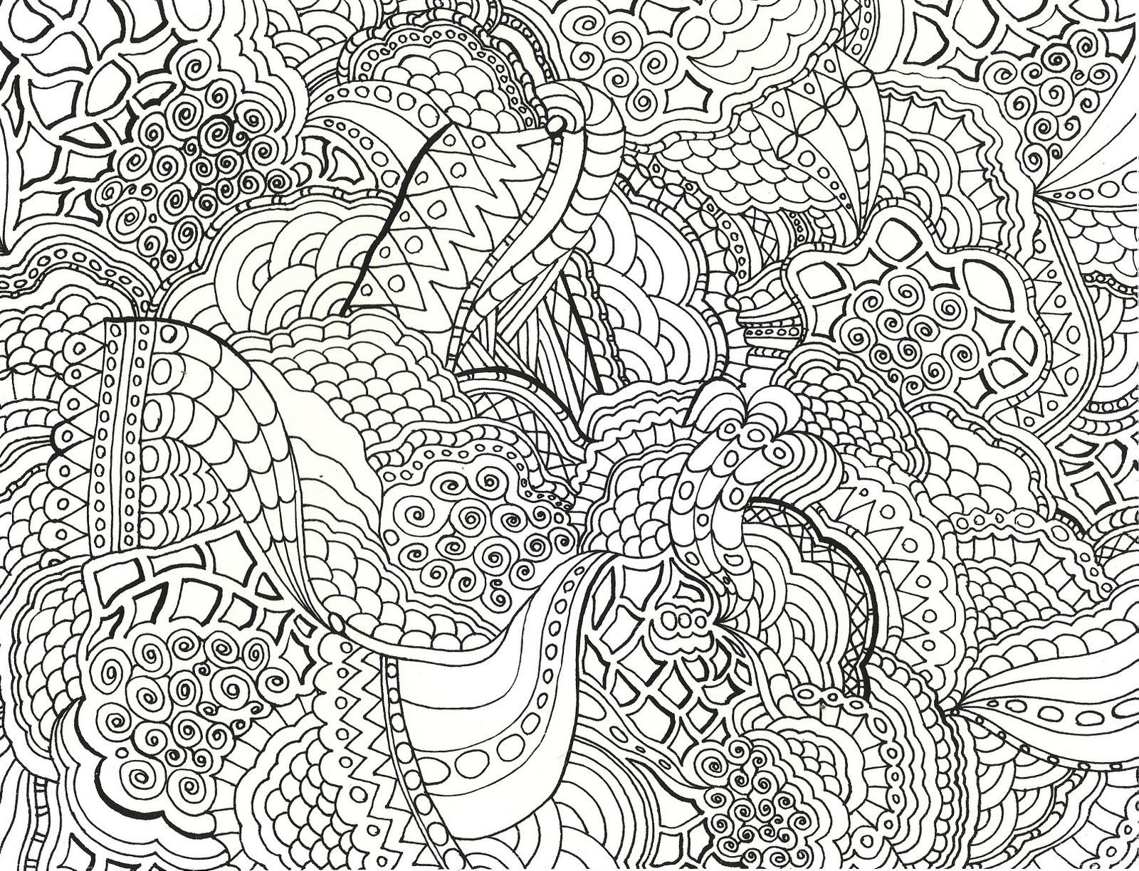 Intricate Coloring Pages For Adults
 Intricate Design Coloring Pages Coloring Home