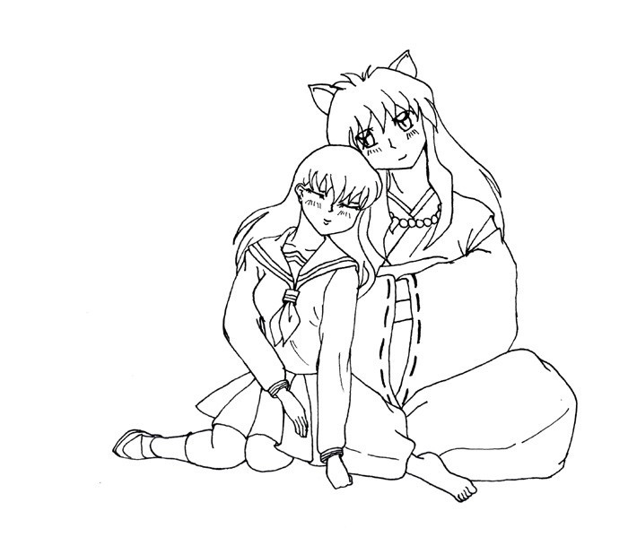 Inuyasha Printable Coloring Pages
 INUYASHA COLOR PAGE Imagui
