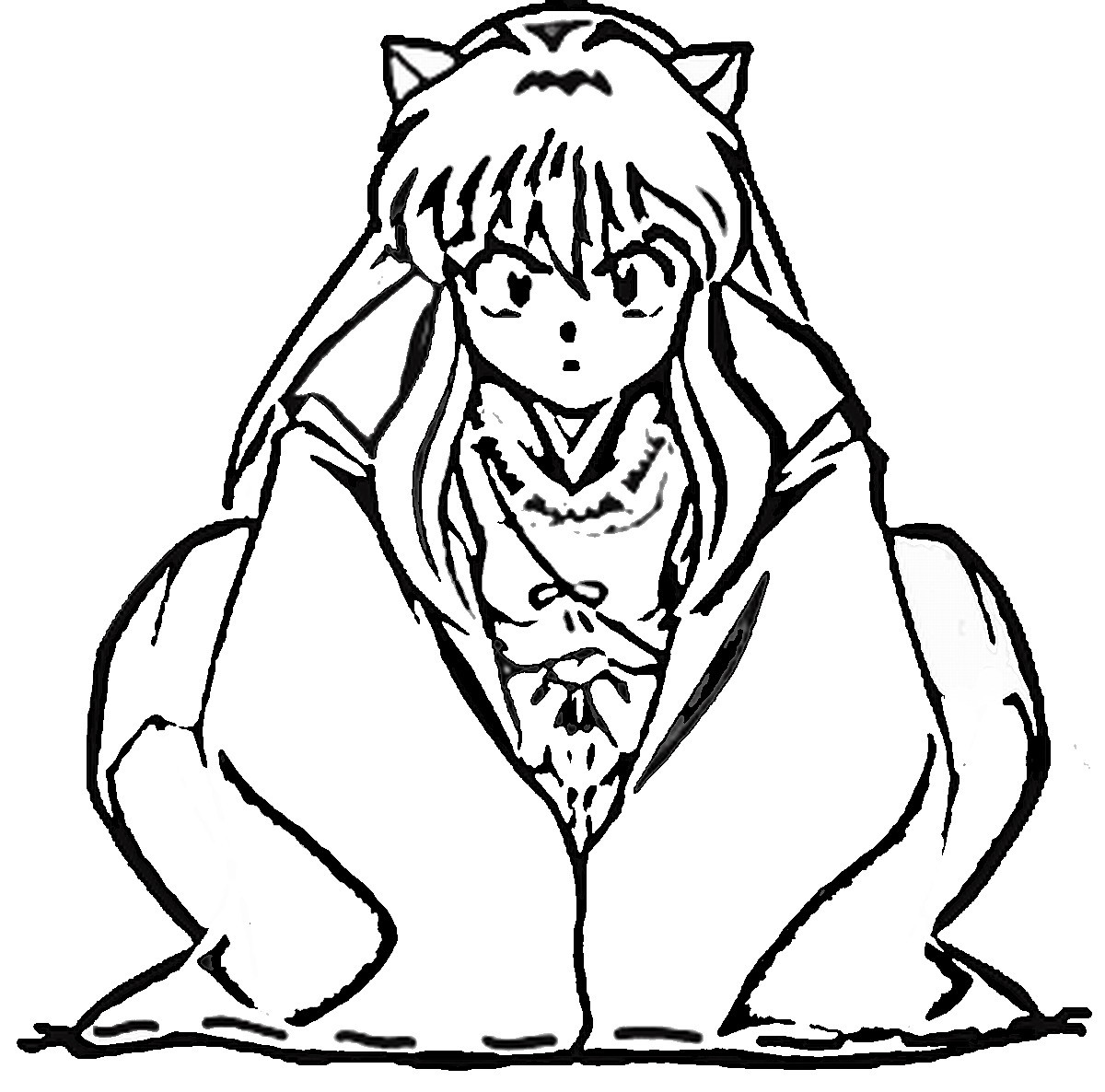 Inuyasha Printable Coloring Pages
 14 coloring pages of inuyasha Print Color Craft