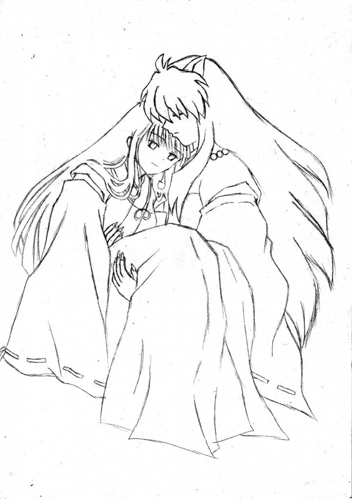 Inuyasha Printable Coloring Pages
 Free Printable Inuyasha Coloring Pages For Kids