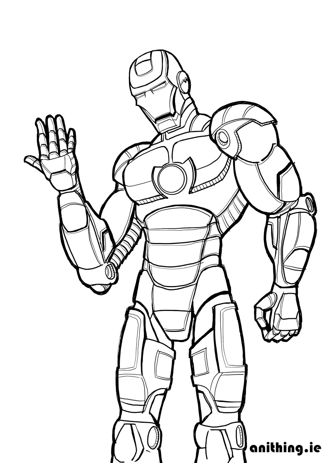 Iron Spider Coloring Pages
 Iron Spider Coloring Pages