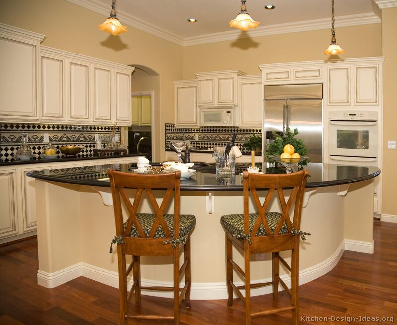 Best ideas about Island Kitchen Ideas
. Save or Pin of Kitchens Traditional f White Antique Now.