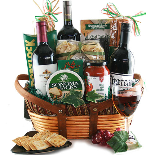 Italian Gift Basket Ideas
 Wine Gift Baskets Tuscan Hill Country Wine Gift Basket