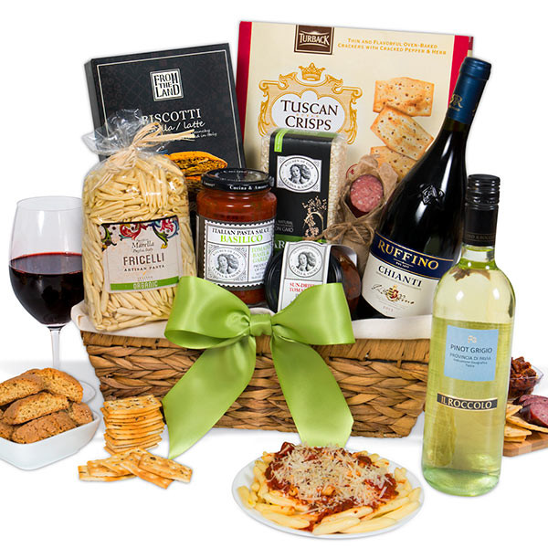Italian Gift Basket Ideas
 Wine Duo Italian Gift Basket by GourmetGiftBaskets