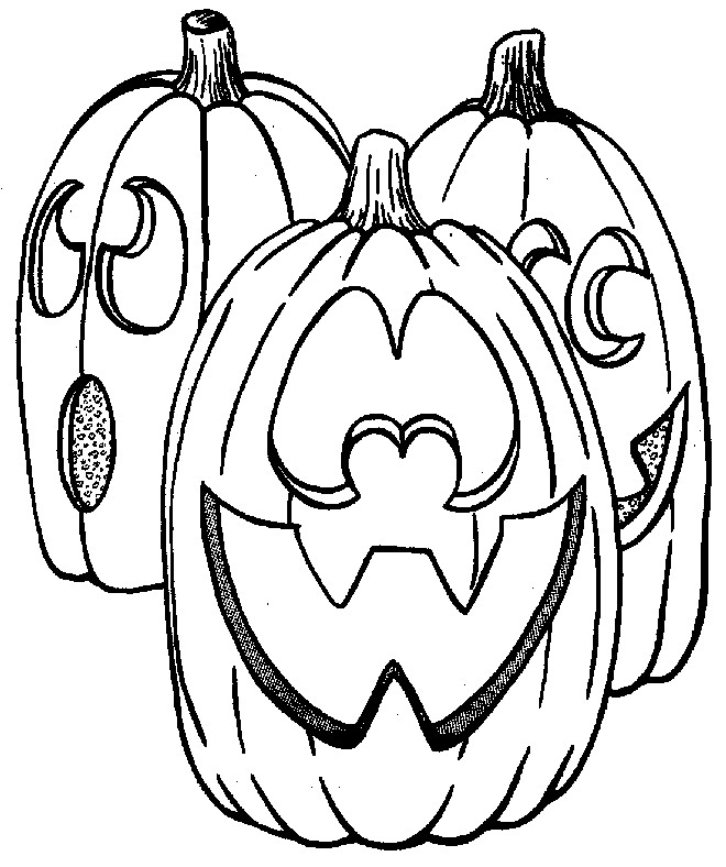 Jack O Lanterns Coloring Pages
 Simple Jack O Lantern Coloring Home