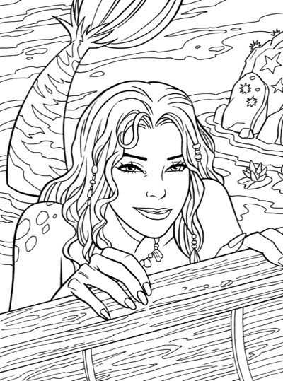 Jade Summer Coloring Pages
 Best Mermaid Coloring Pages & Coloring Books Cleverpedia