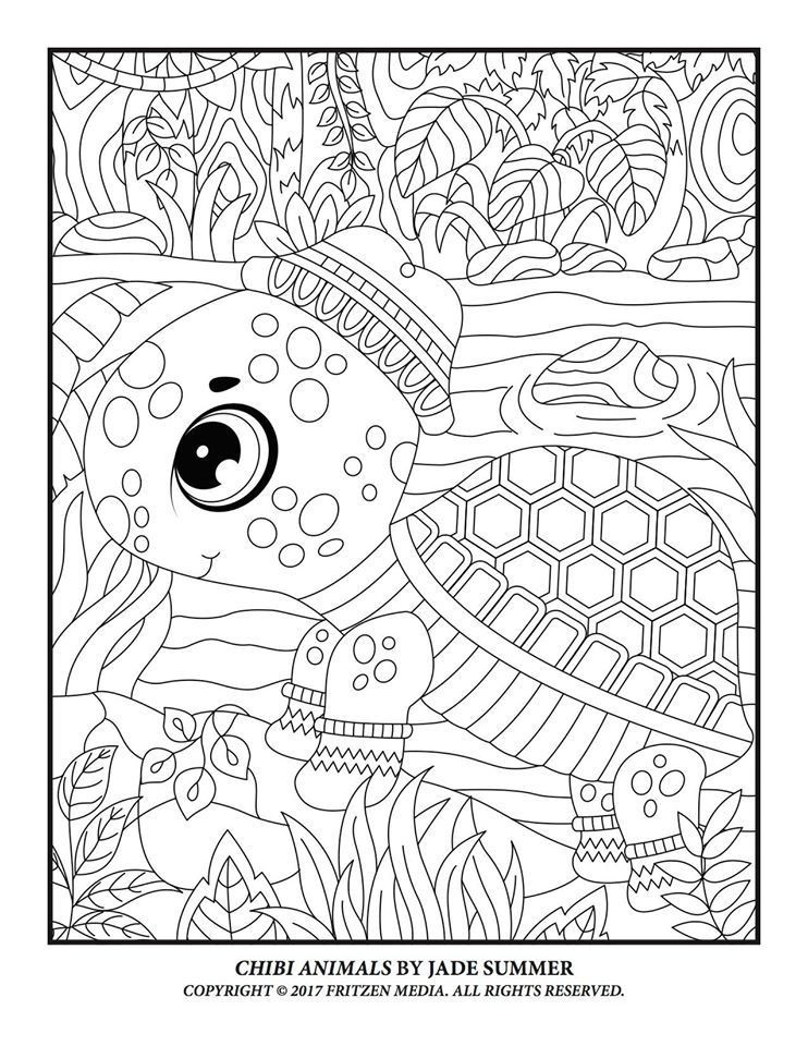 Jade Summer Coloring Pages
 Chibi Animals by Jade Summer ‎‎‎‎ Print Version s