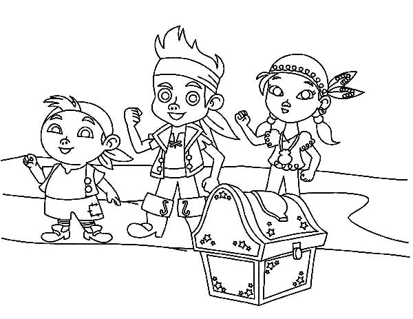 Jake And The Neverland Pirates Coloring Pages
 free pirate coloring pages Gianfreda
