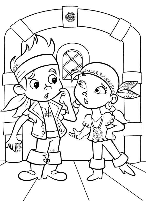 Jake And The Neverland Pirates Coloring Pages
 Jake And The Neverland Pirates Christmas Coloring Pages