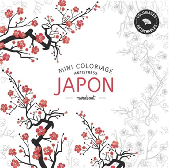 Japan Coloring Books
 Sous le feuillage Mini coloriage anti stress JAPON
