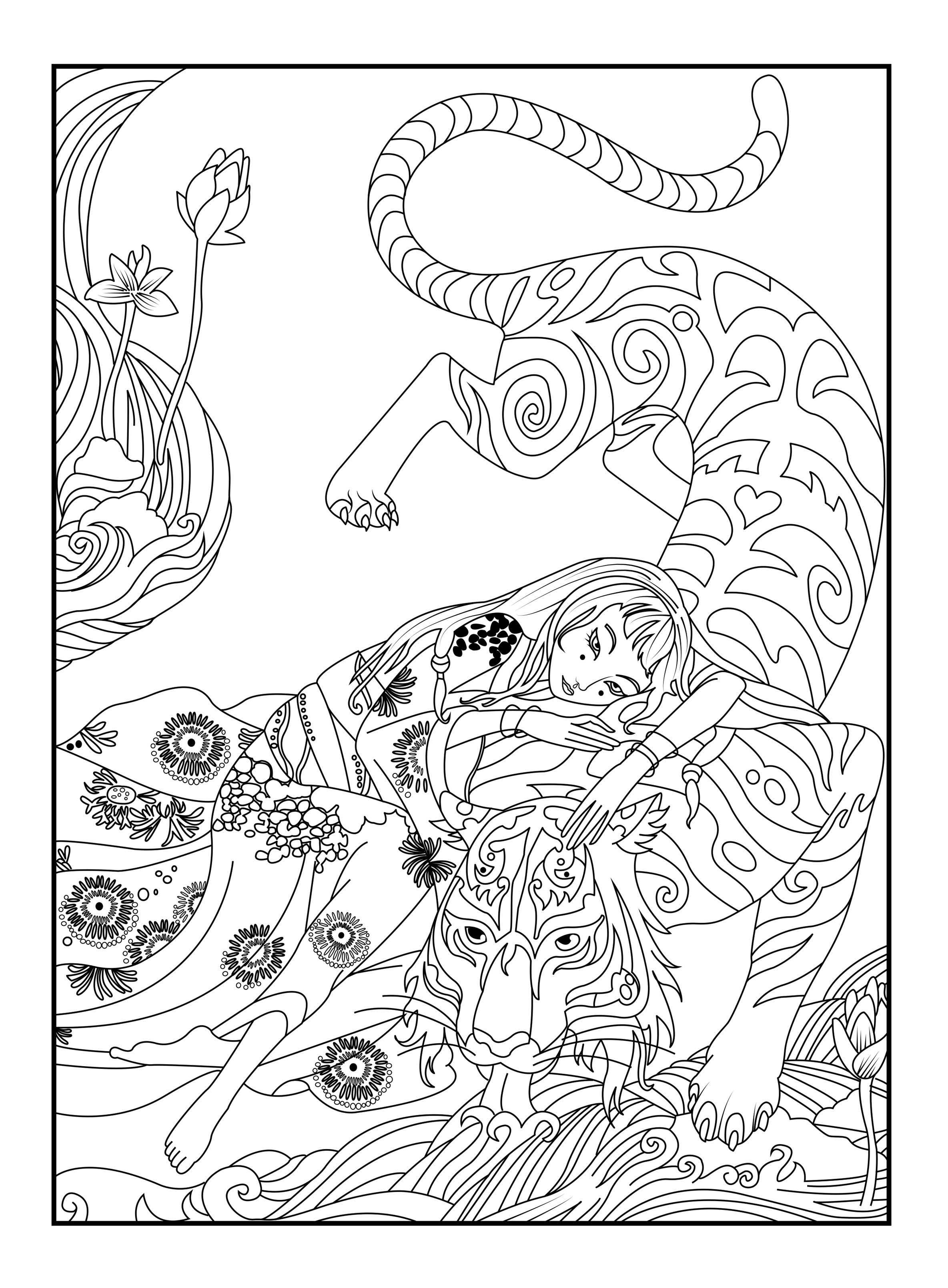 Japan Coloring Books
 Japan Coloring pages for adults coloring page adults