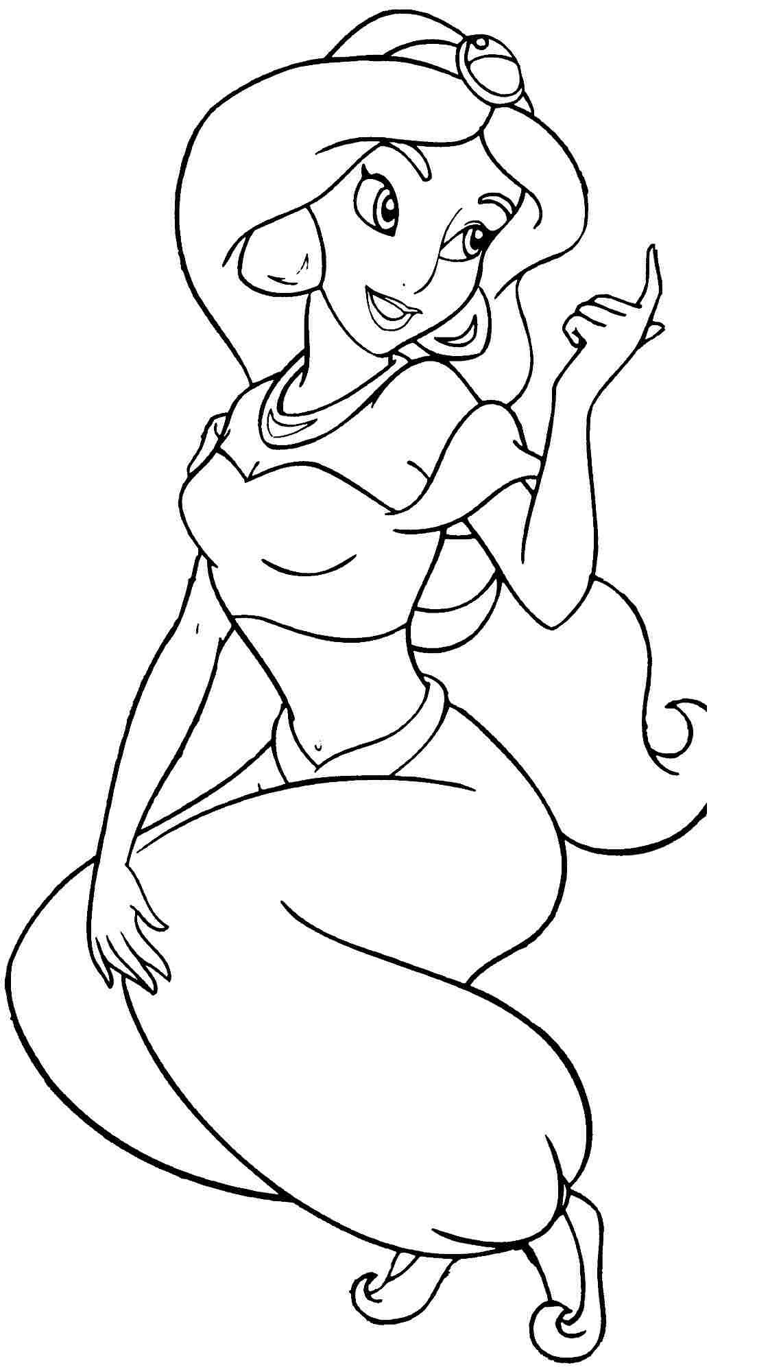 Jasmine Coloring Pages
 Free Printable Jasmine Coloring Pages For Kids Best