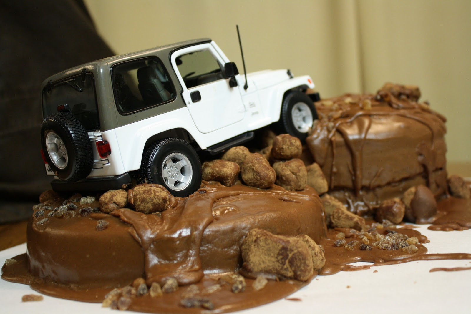 Jeep Birthday Cake
 The Traveling Spoon Dabbling in Decorating Jeep Cake